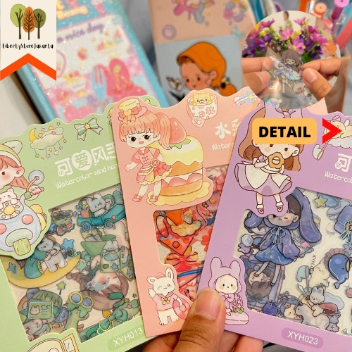 

Paket Sticker XYH-30 Lucu Model Cewe Sweet Import Funny Fancy Stuff Best Gift Stationery For School Alat Tulis Kantor Sekolah Ready Grosir Kado Ulang Tahun READY COD