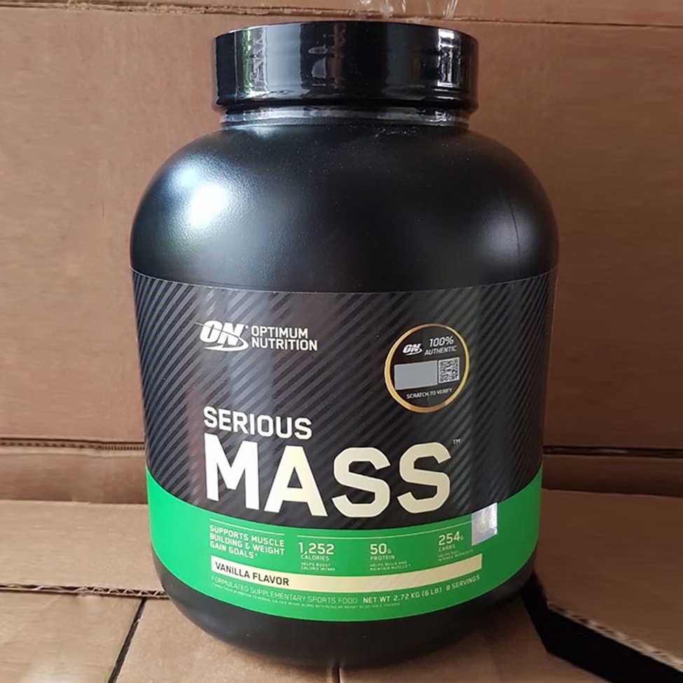 ON Optimum Nutrition Serious Mass Gainer 6 lbs 2.27 kg SeriousMass