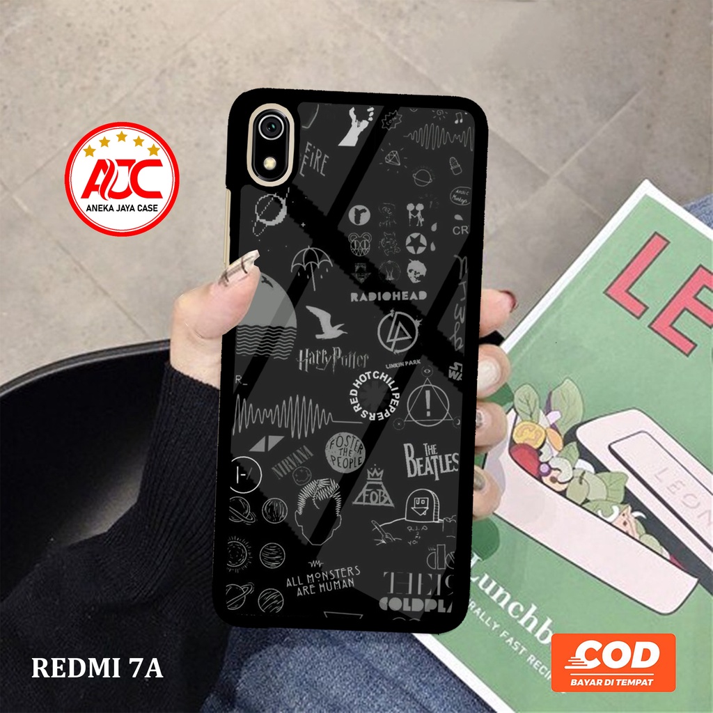 Case REDMI 7A - Casing REDMI 7A - case hp Motif AESTHE RANDOM - Aneka case - Casing Case - case hp C