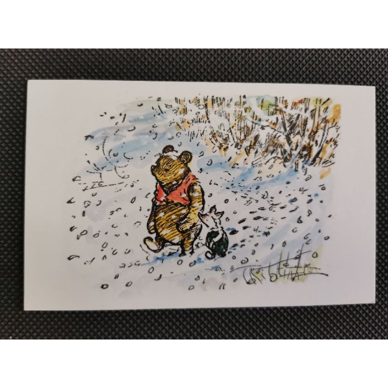 

kartu pos winnie pooh/winnie pooh postcard