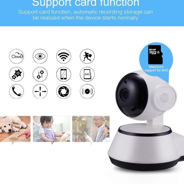 TRXU0g0F--IP Camera WIFI V380 PRO Smart Wifi Kamera 5MP HD1080P Q6 Wireless IP Kamera APP Control