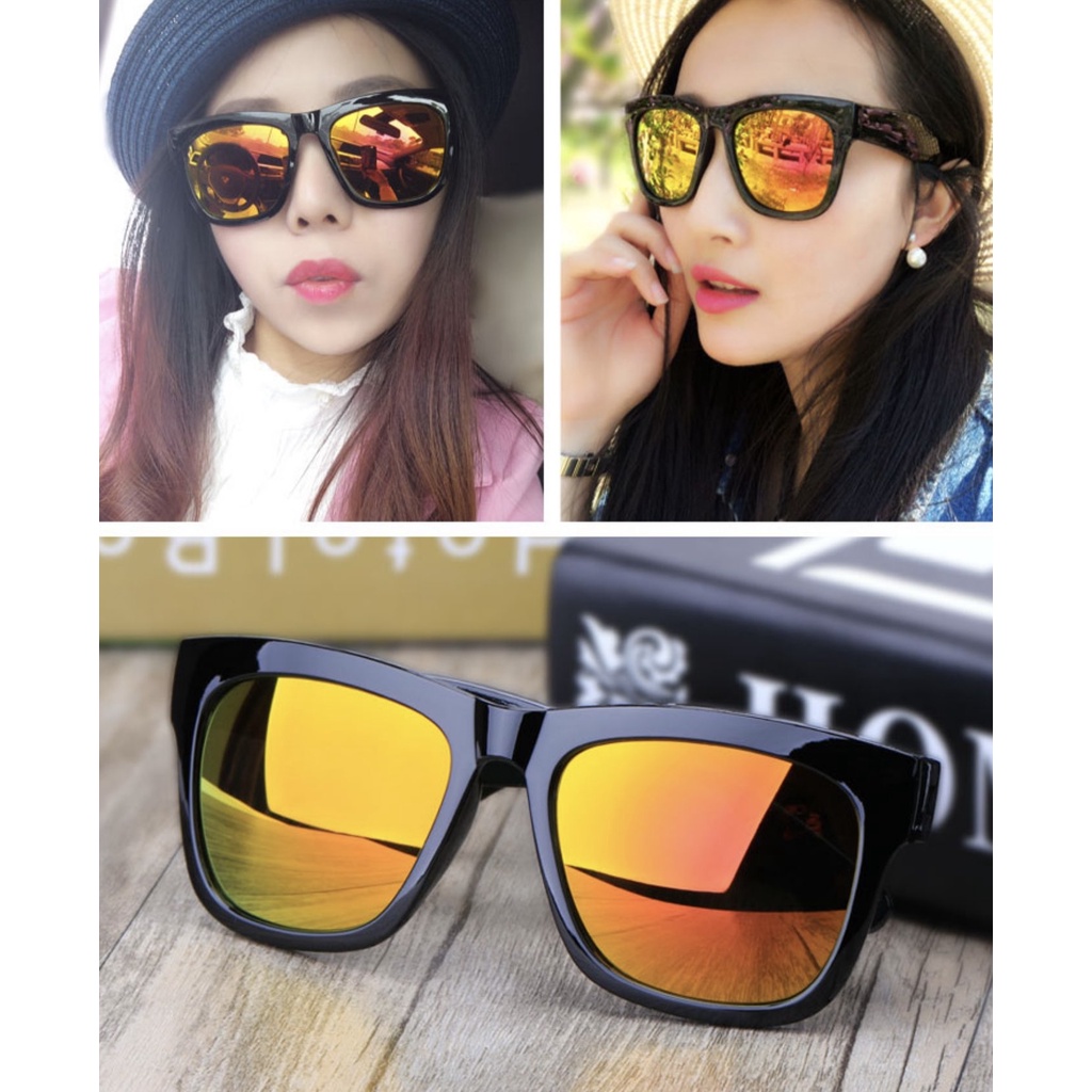 LUCKY Kacamata Hitam korean Fashion Unisex/Kacamata Style/Kacamata Import Fashion Sunglasses