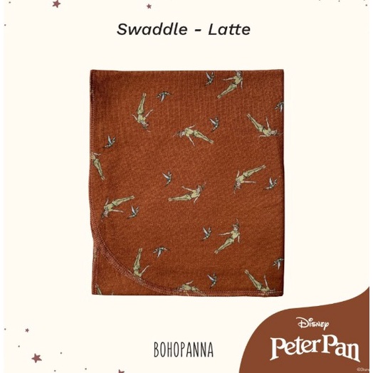 BOHOPANNA x Disney Peterpan Swaddle | Bedong Bayi