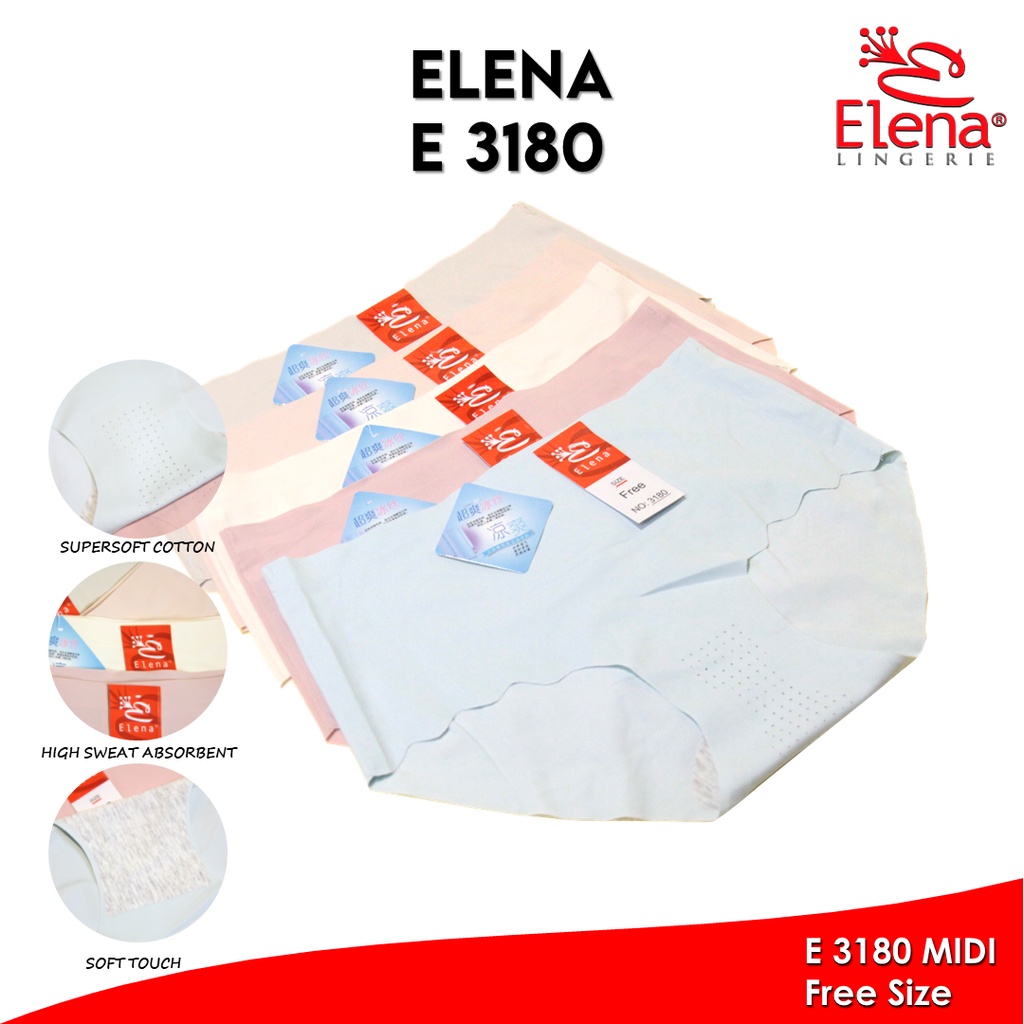 Elena E 3180 Celana Dalam Wanita Isi 1Pcs