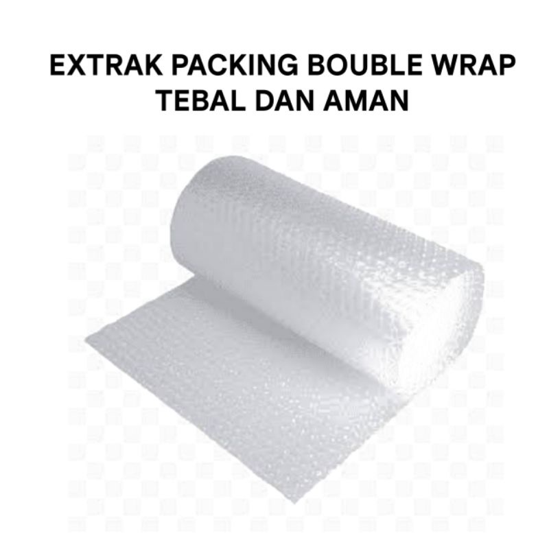 

packing tambahan extra bouble wrap tbal biar aman