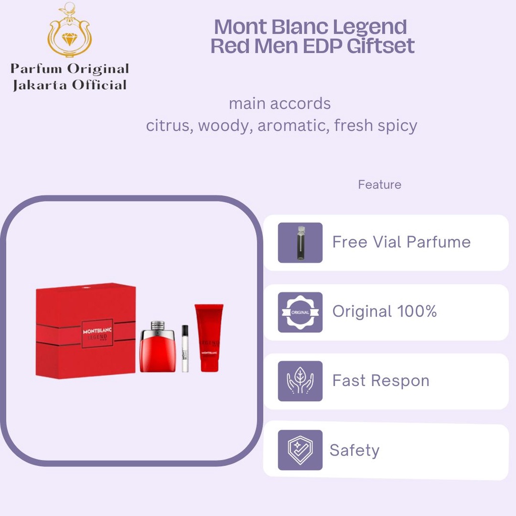 Parfum Parfume Perfume Asli Perawatan Kecantikan Original Import Branded Pria Laki Laki Cowok Montbl