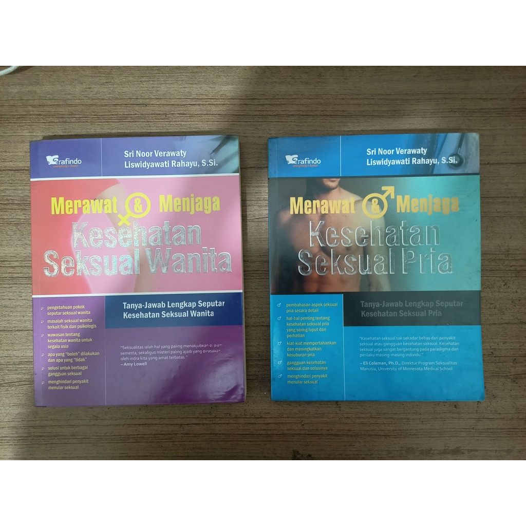 Menjaga & Merawat Kesehatan Seksual Wanita / Pria - Sri Noor Verawaty
