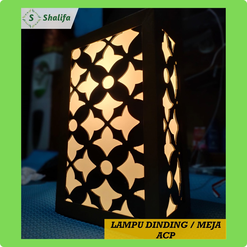 Jual Lampu Dinding Lampu Meja Acp Minimalis Alumunium Composite