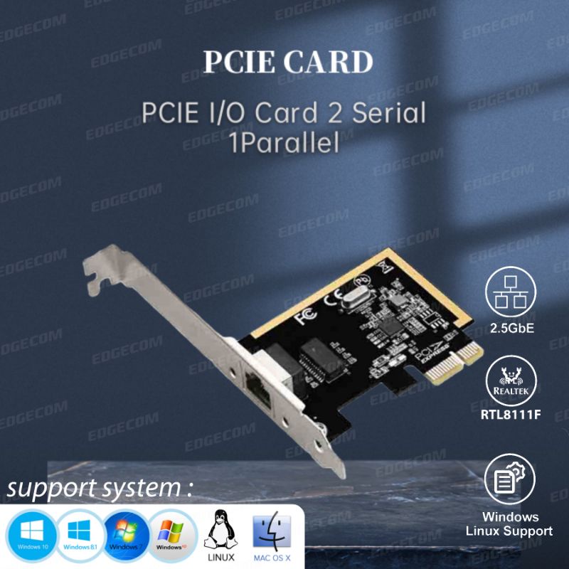 PCIE PCI EXPRESS Gigabit Lan Card 10/100/1000Mbps BF-H803 BAFO