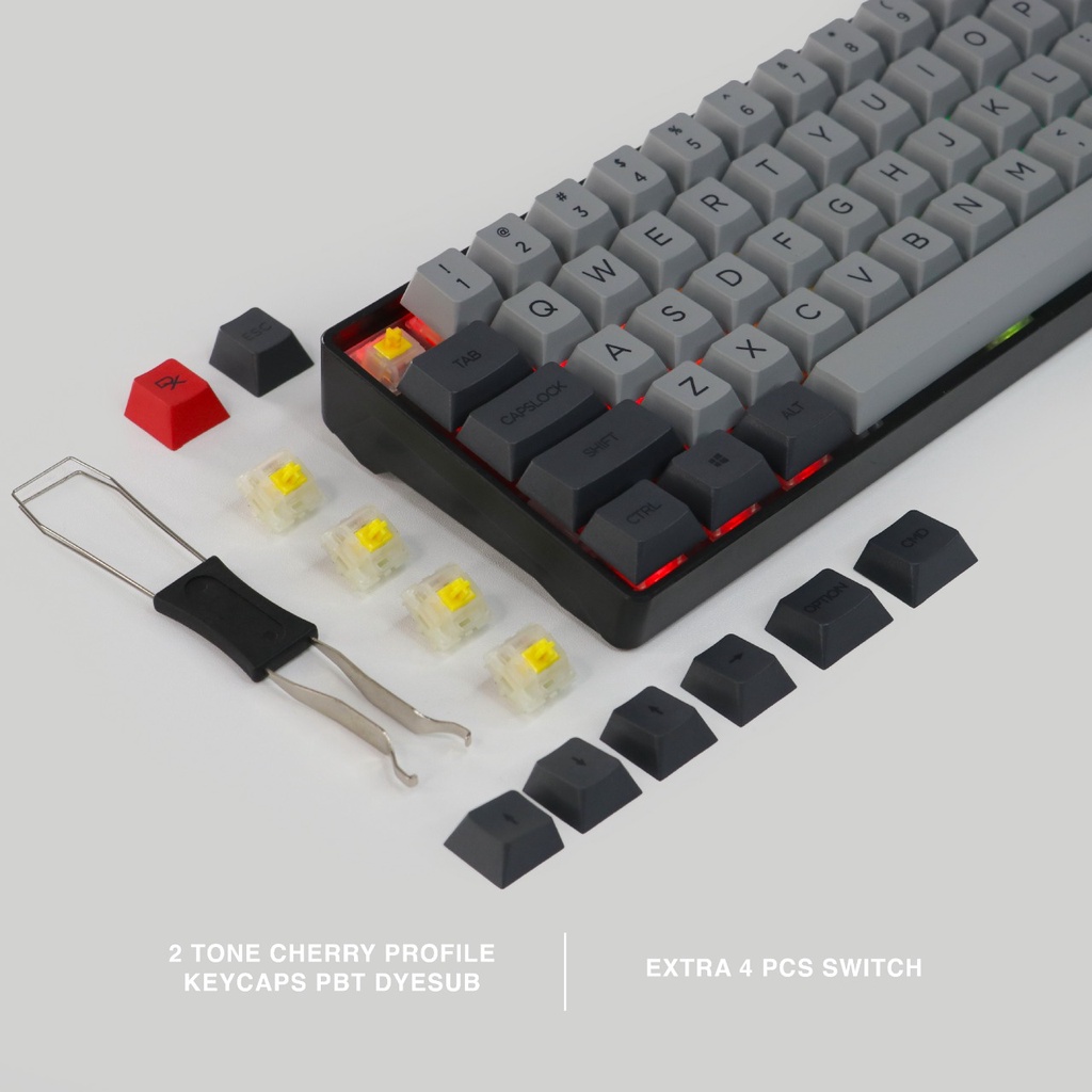 Rexus DAXA M64 Ultimate Wireless Mechanical Gaming Keyboard M 64