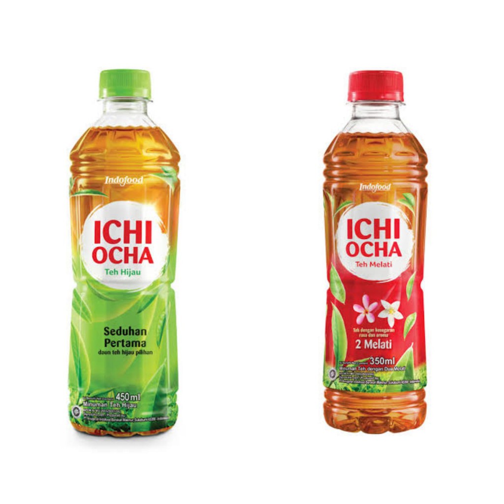 

ICHI OCHA Teh Melati & Gran tea 350ml.d