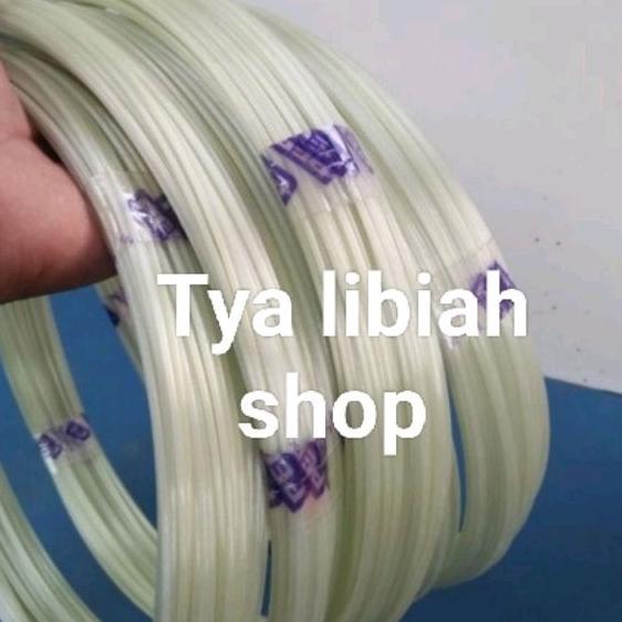 [KODE KL6HJ] Ruji Jeruji Fiber 2mm 2,5mm hijau bening Ruji untuk sangkar / kandang burung dll.