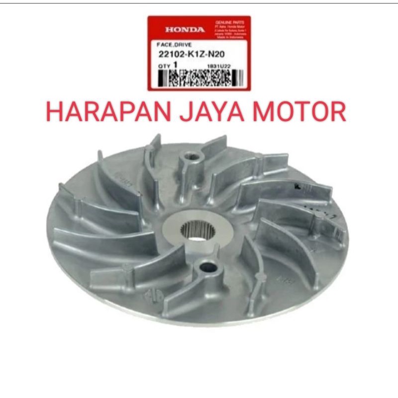 FACE DRIVE KIPAS RUMAH ROLLER PCX 160 VARIO 160 2021 22102 K1Z N20 ASLI ORIGINAL HONDA AHM