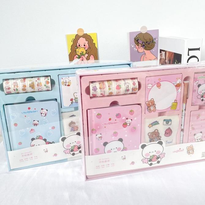 

Paket jurnal 7 in 1 Free Box kode 107, 108 (solatip buku mini kertas b