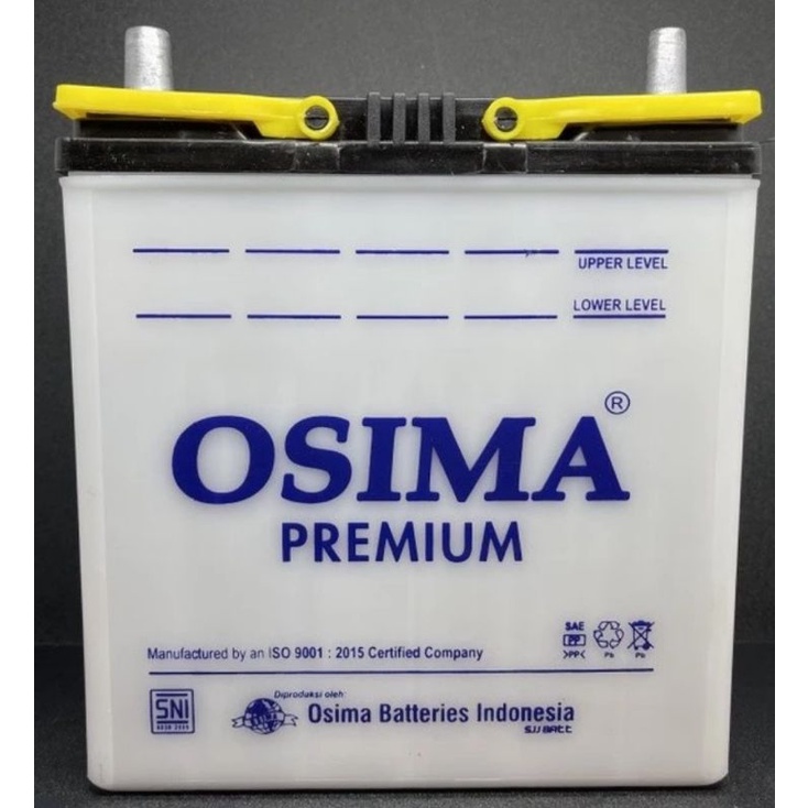 AKI BATERAI/ AKI BASAH MOBIL OSIMA PREMIUM ORIGINAL NS40Z 12V 35Ah