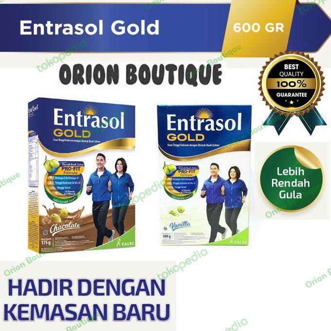 

[ COD ] ENTRASOL GOLD VANILA 600rg
