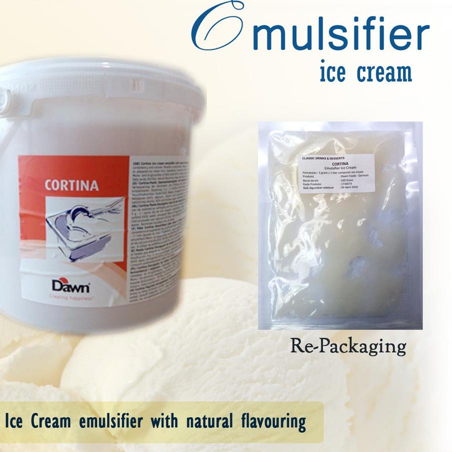 

SALE✅Cortina Emulsifier Ice Cream Emulsifier Pengemulsi es krim Pengembang Es Krim|SQ2