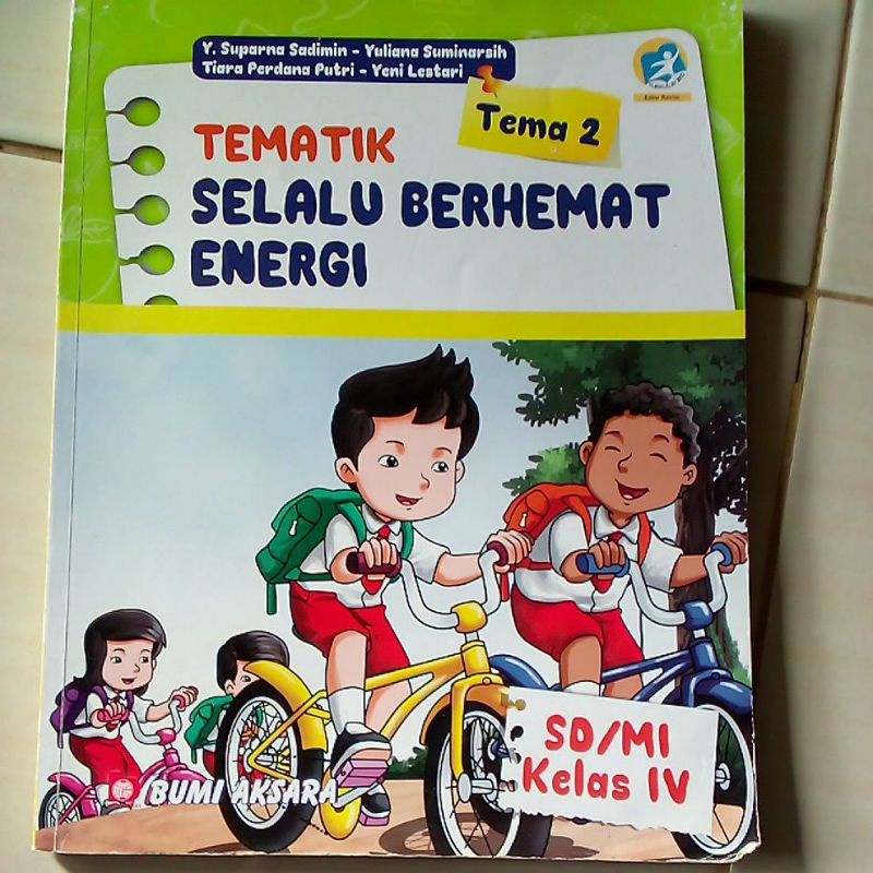 tematik tema 2 untuk SD kelas 4