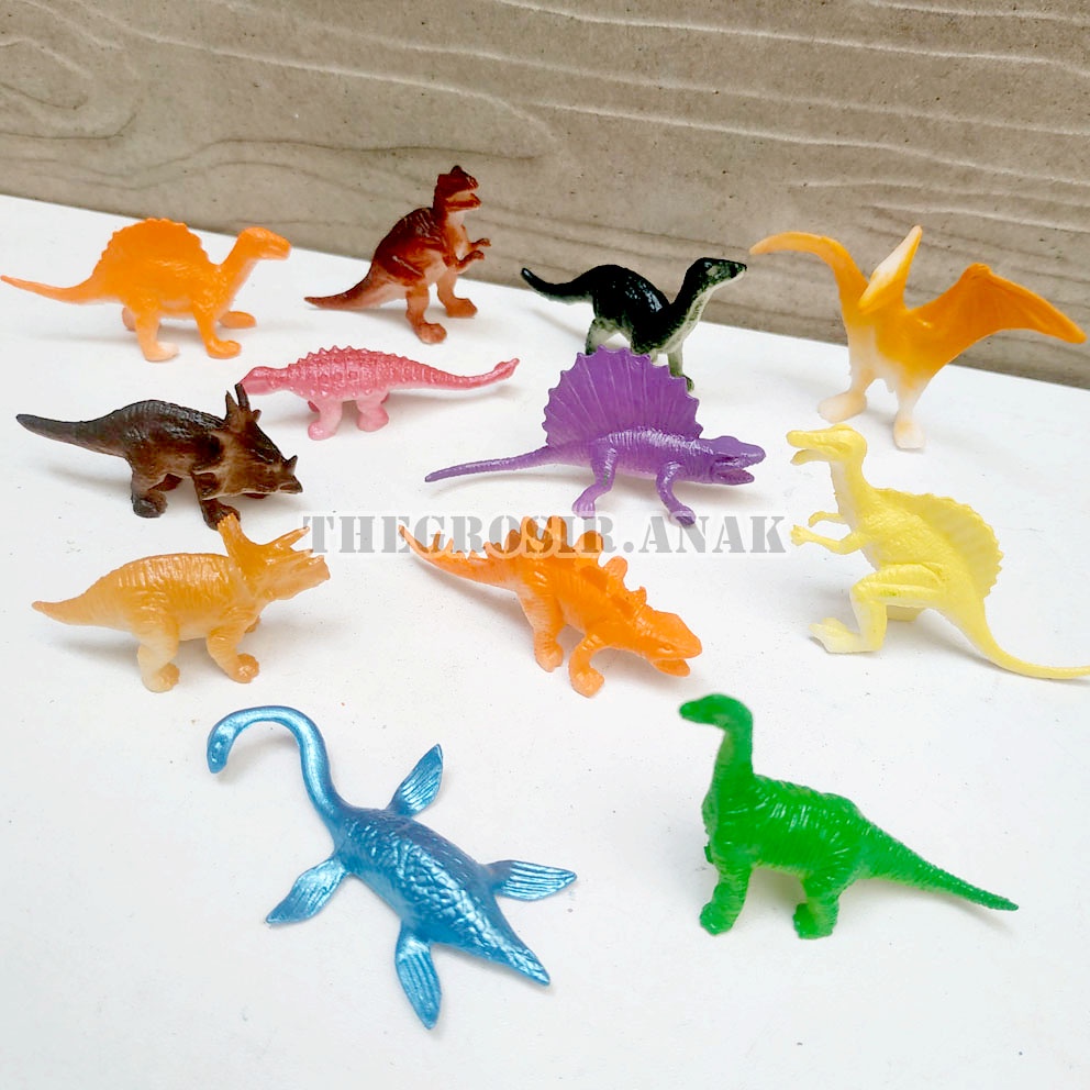 Dinosaur World 819K Mainan Dino Dinosaurus Miniatur Jurassic World
