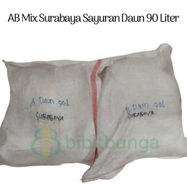 AB Mix 90 L Liter Pupuk Nutrisi Hidroponik Surabaya Sayur Sayuran Daun