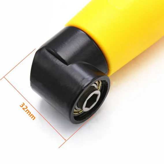 PROBUILDER Ekstensi Mata Bor L Angle 90 Derajat 1/4 Inch Hex - 66688 ( Al-Yusi )