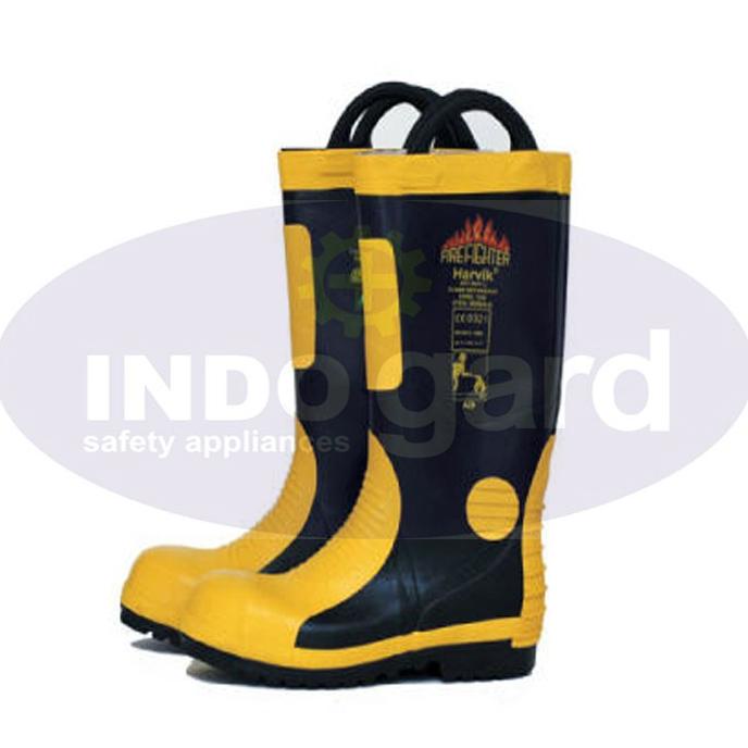 Sepatu Harvik Pemadam Kebakaran,Safety Boots,DAMKAR,Fire Shoes Boot