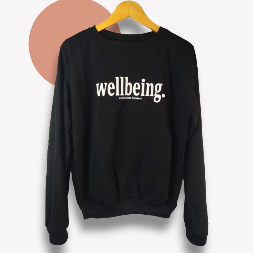 Sweater Wanita Wellbeing - Baju Wanita - Korean Style Sweatshirt