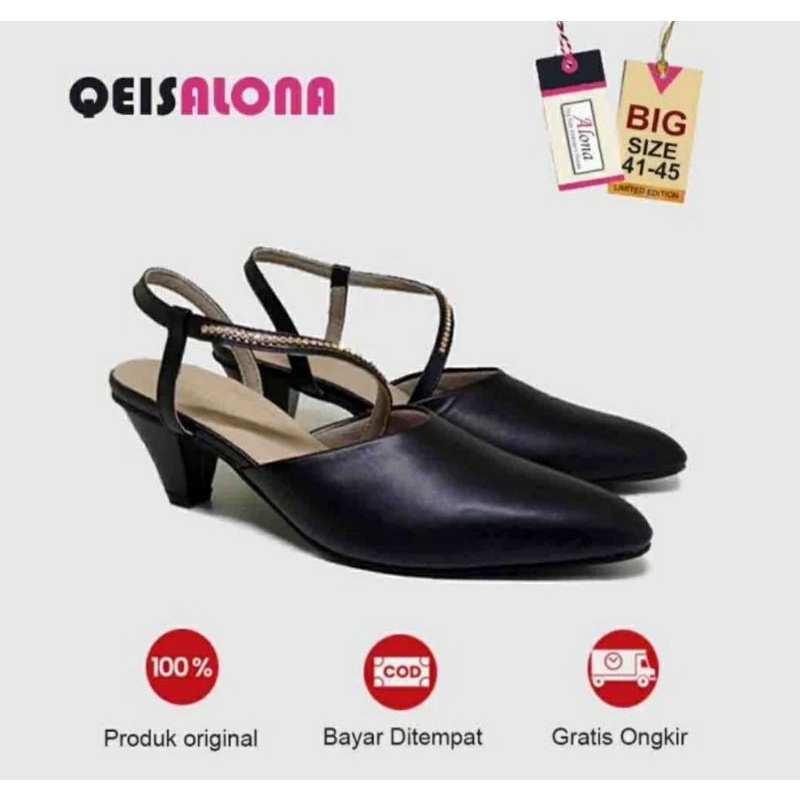 Original, Sandal Flat Wanita Big Size 41-45 / Makazi Sendal Tali Cewek Ukuran JUMBO Cocok Buat Kaki Super Gemuk Krem, Best Seller 42