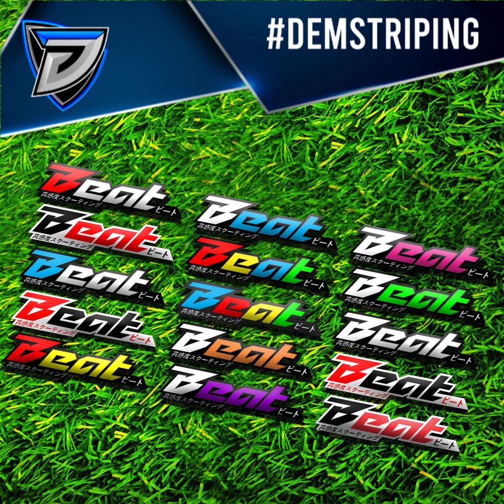 Stiker Beat Jepang Stiker Motor Keren