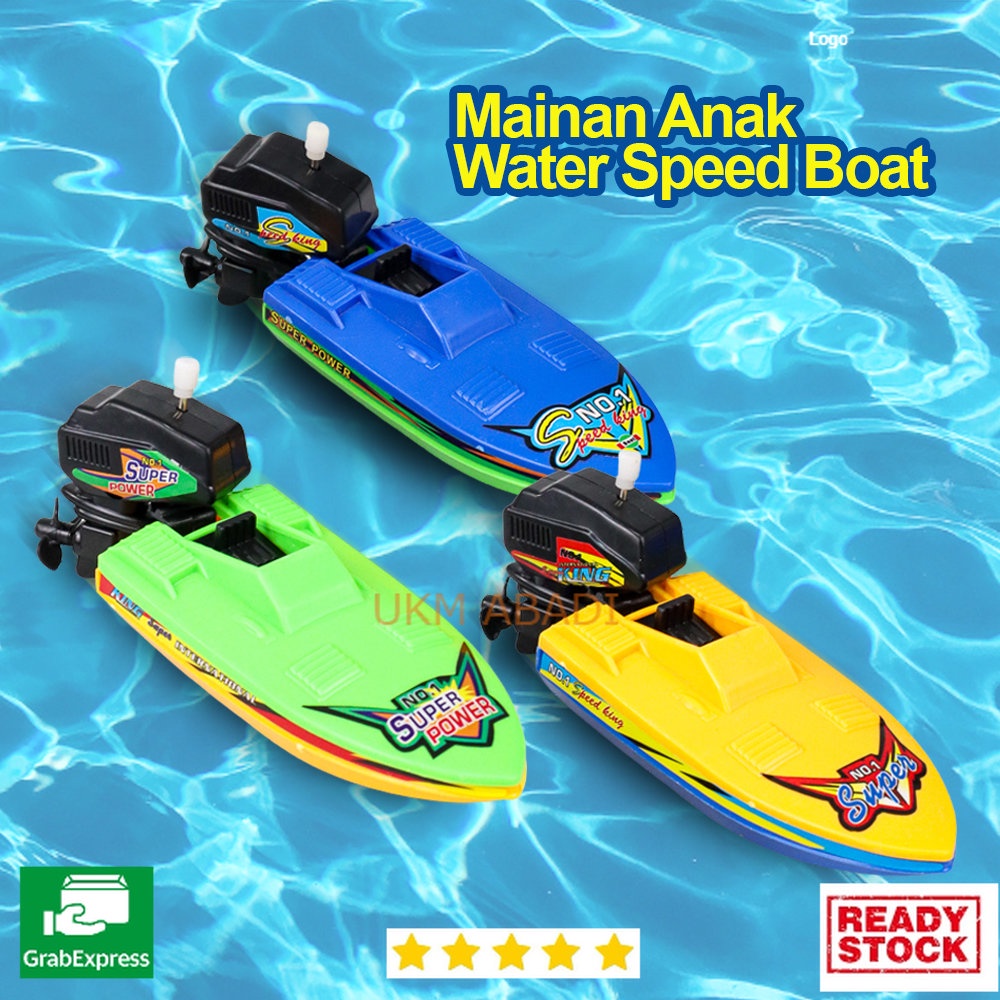 Mainan Anak Perahu Air Water Speed Boat Ship Children Toy HW272