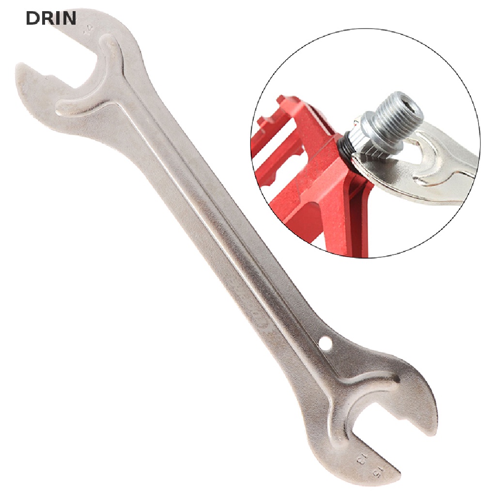 dr Bike Hub Cone Wrench Bicycle Wheel Axle Pedal Spanner Repair Tool 13-16 mm Tool vn