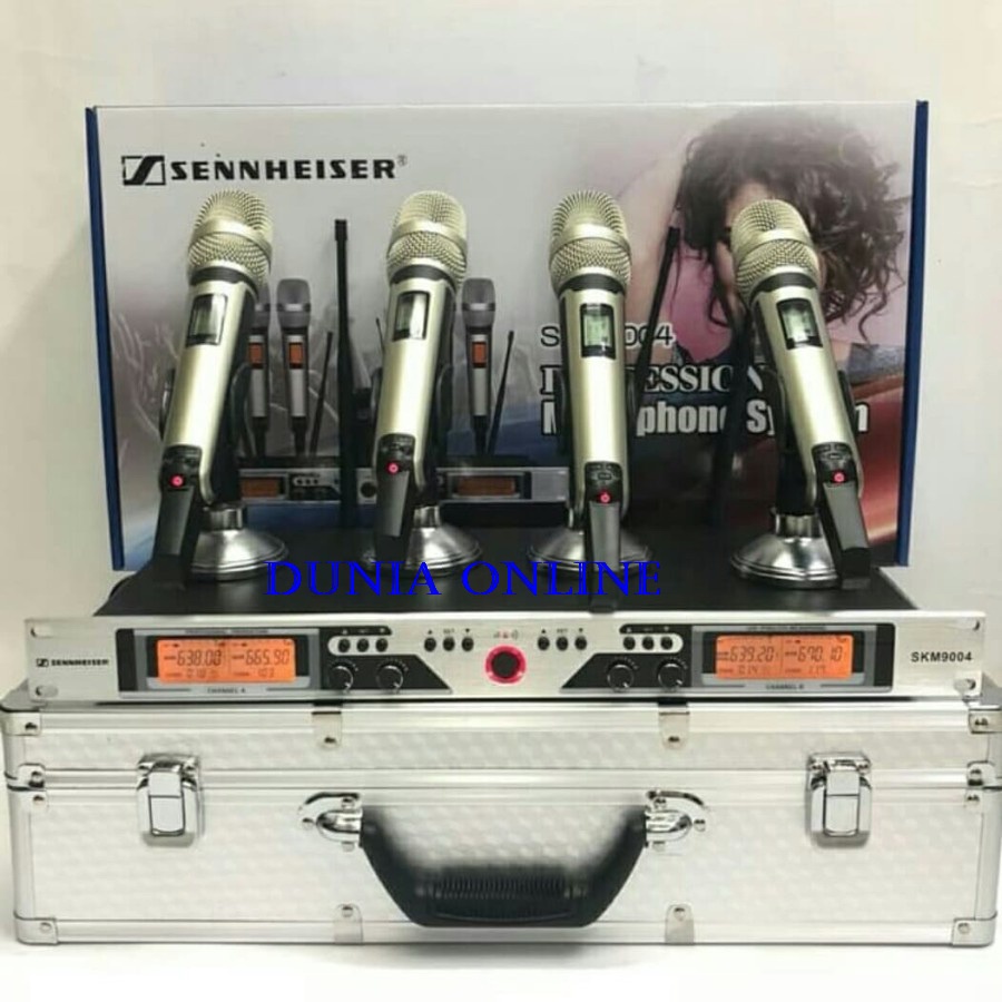 Mic Wireless Sennheiser SKM 9004/ SKM9004 Pegang Handle 4 Mic