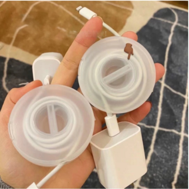 Tas Penyimpanan Kabel Data Headset Multifungsi Dapat Diputar
