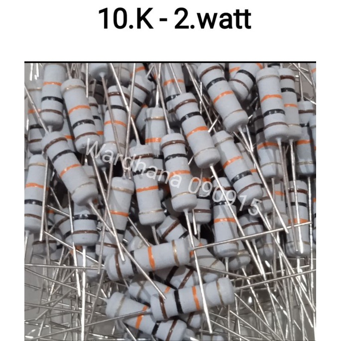 Resistor 10k 2 watt resistor 10 Kilo ohm 2 watt 10 K