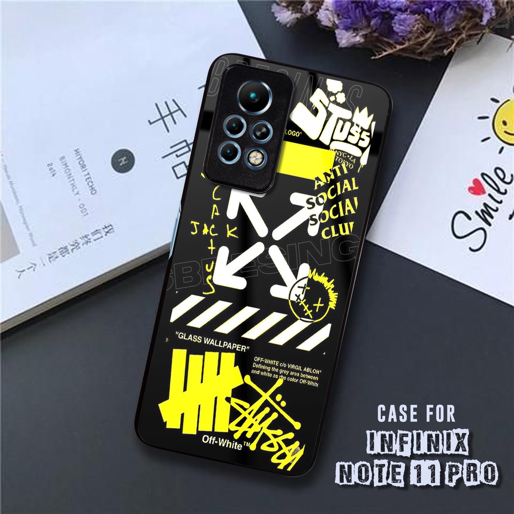 Case INFINIX NOTE 11 PRO - Casing INFINIX NOTE 11 PRO [ KAWS ] Silikon INFINIX NOTE 11 PRO - Case Hp