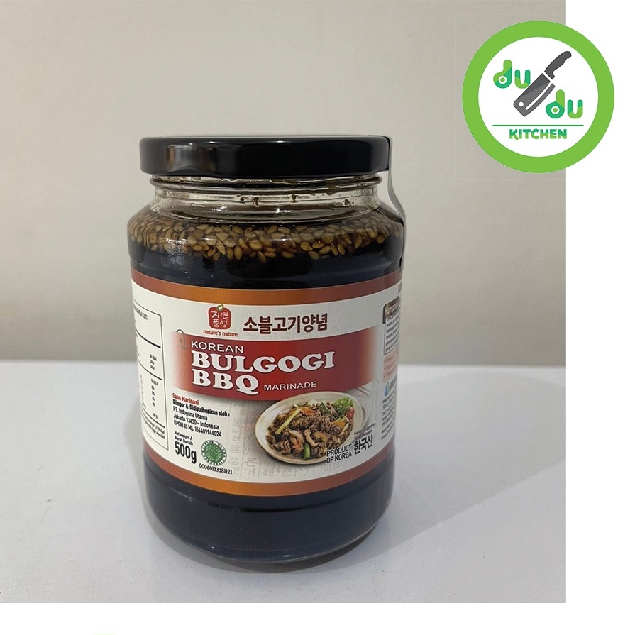 

Dudu Kitchen Jinsung Bulgogi BBQ Marinade Sauce 500gr (bumbu)