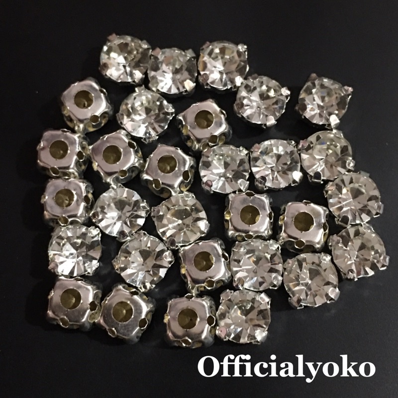 Manik Permata Diamond Cangkang SS35 KW 1 (12pcs)