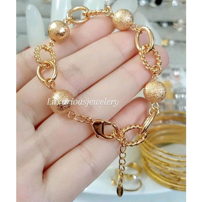 Gelang tangan rantai boba