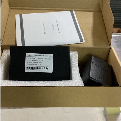 Media Converter 3FO-2Lan