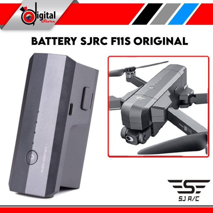 [ Promo ] Drone Sjrc F11S 4K 3Km Original Battery - Battery Sjrc F11 - Drone Kamera Dan Aksesoris