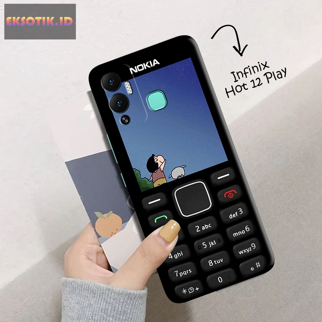 Case INFINIX HOT 12 Play - Casing INFINIX HOT 12 PLAY - HP JADUL - Silikon INFINIX HOT 12 PLAY - Cas