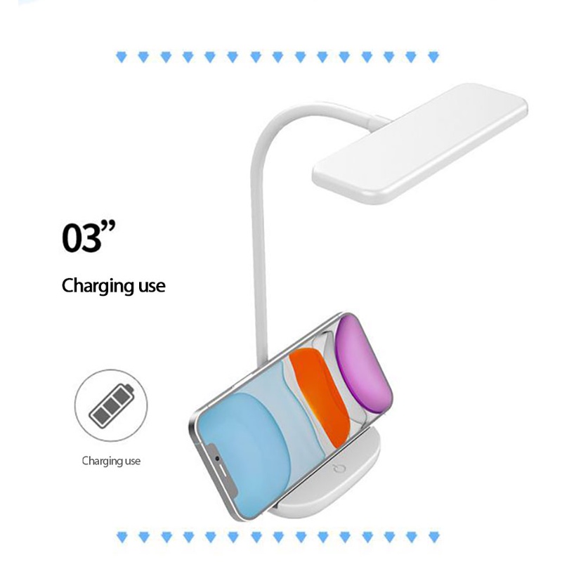 ღ Belajar Membaca Lampu Meja Led Portable Suasana Malam Lampu Usb Pengisian Kamar Tidur Asrama Mahasiswa Samping Tempat Tidur Lampu Meja