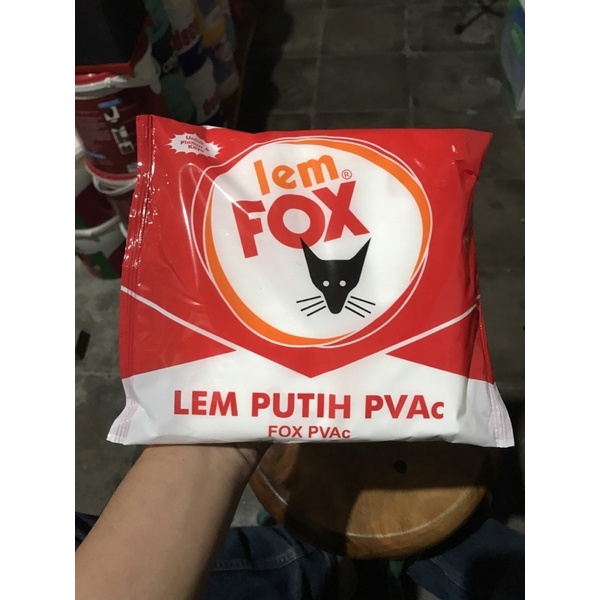 

LEM FOX PUTIH KANTONG MERAH 700 GRAM GR gr