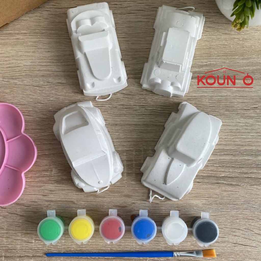 Mainan Edukasi Painting Kit Set Melukis Patung Binatang Mainan Anak Laki Laki Perempuan Prakarya Seni