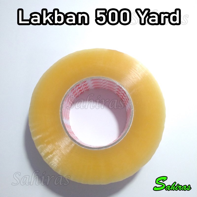 

Lakban Jumbo Bening 500 Yard X 45mm Ukuran Besar Tebal 44 Micron