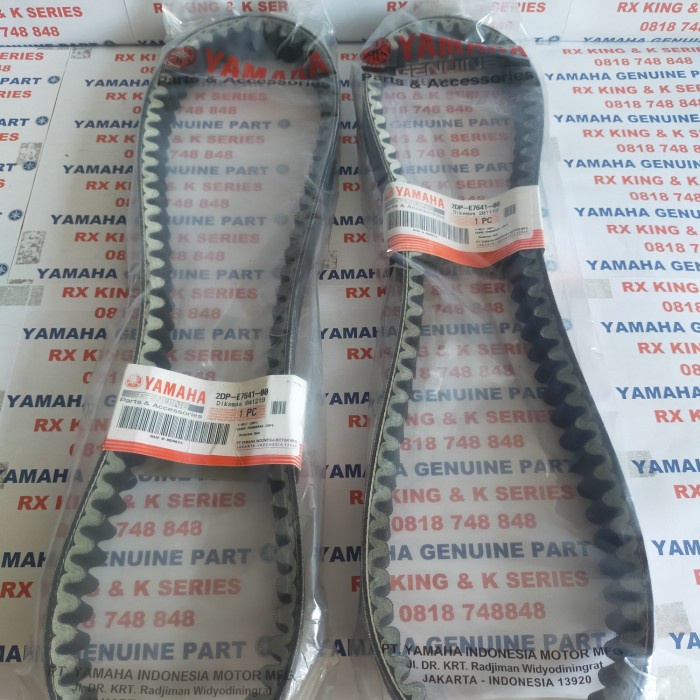 V BELT ASSY YAMAHA MIO M3#FINO 125#SOUL GT 125 2PH-WE76J-01 ORI YGP