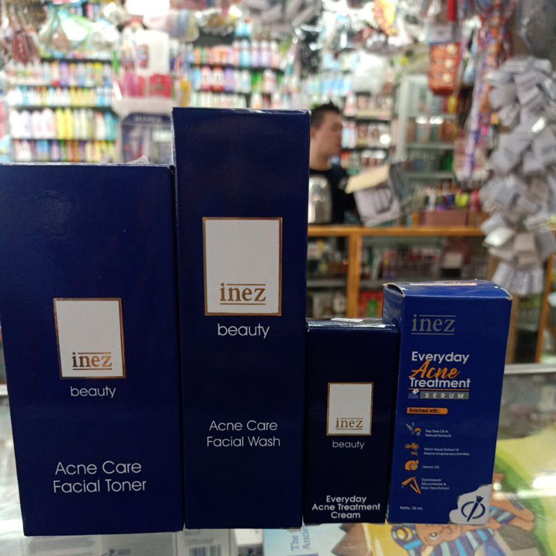 inez cosmetics/acne treatment/acne cleanser/serum acne