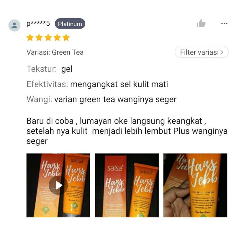 SALSA HAND JEBB | GEL PERONTOK DAKI &amp; KETIAK HITAM LULUR TANPA BILAS | GEL SKIN CLEANSER