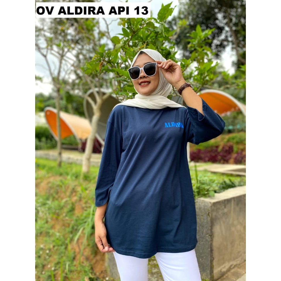 atasan wanita terbaru 2022/kaos aldira kekinian 2022/baju aldira/kaos aldira muslimah