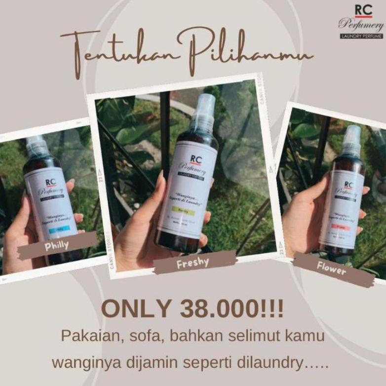 RC PERFUMERY PARFUM LAUNDRY VIRAL WANGI (BISA COD)